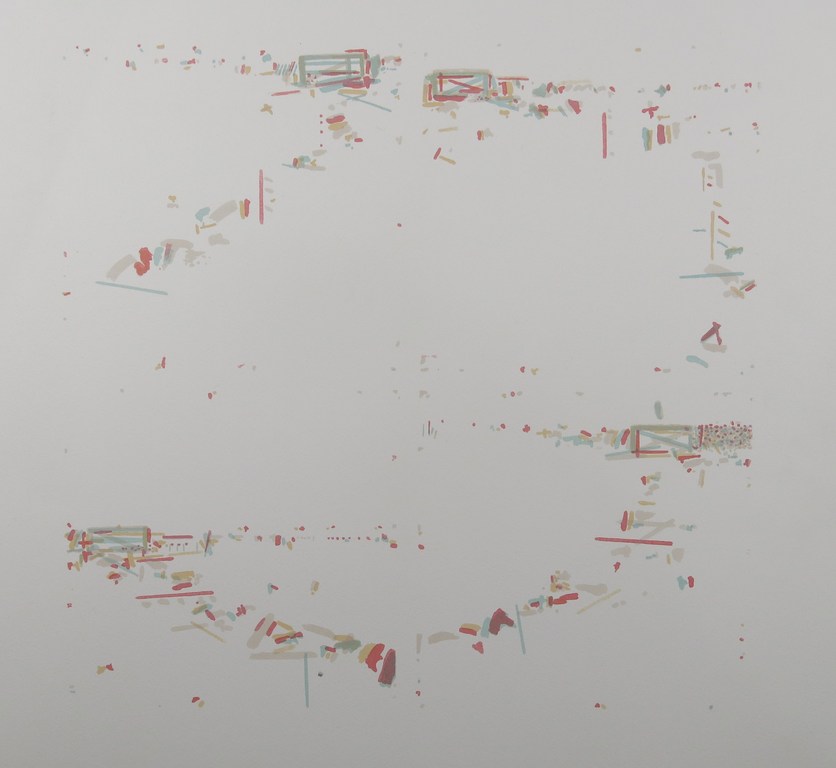 John Loker: Zeefdruk, Jam Sections (circle) verkocht voor € 51!