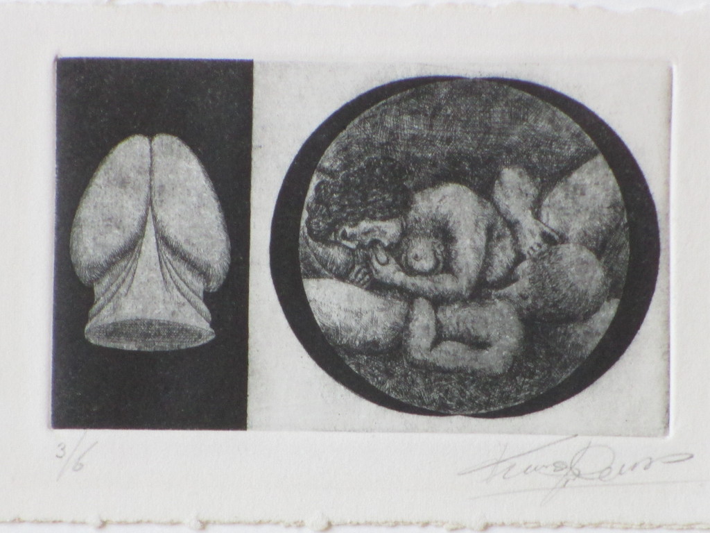 Anonieme kunstenaar, Erotisch tweeluik, Ets kopen? Bied vanaf 1!