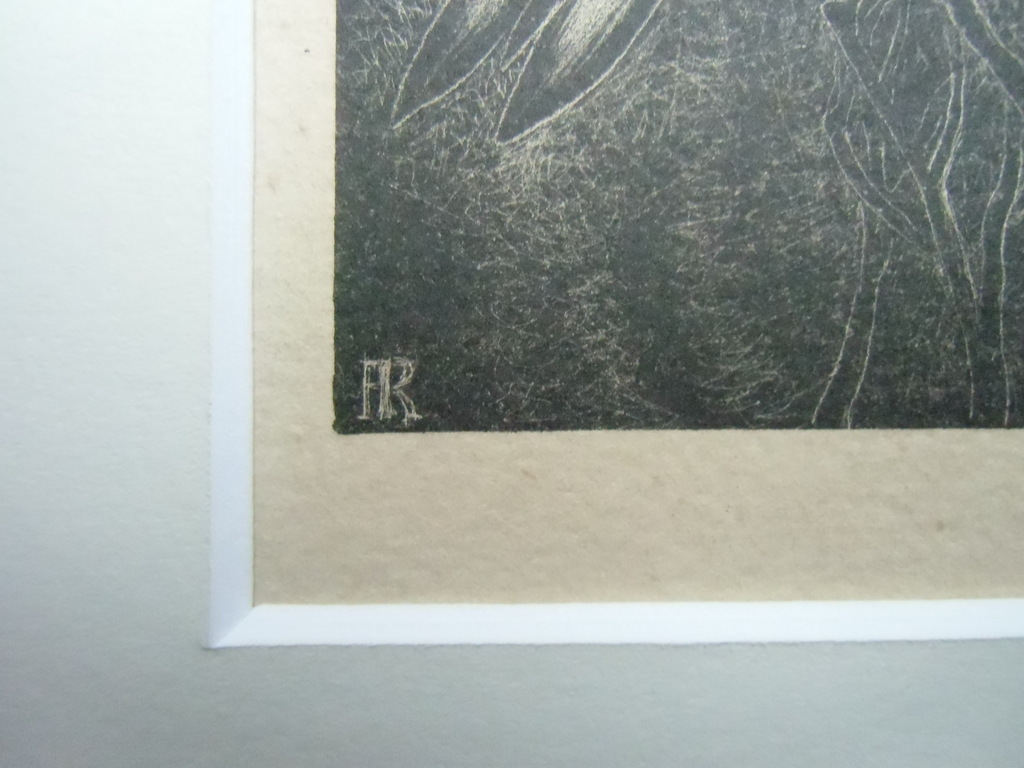 GESTREEPTE DUIFJES   ///   LITHO VAN INA RAHUSEN kopen? Bied vanaf 30!