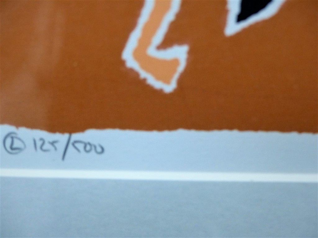 Hans Innemee,Zeefdruk op papier , ingelijst, Titel Duck,Handgesigneerd kopen? Bied vanaf 50!