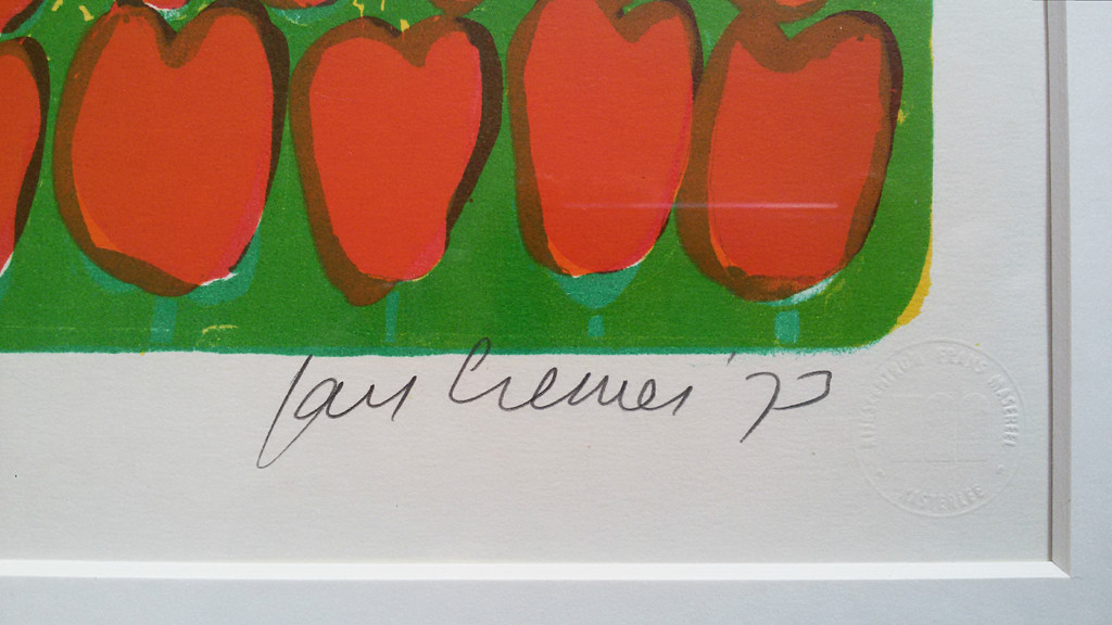 Jan Cremer - Dutch glory, zeefdruk (mooi ingelijst, groot) kopen? Bied vanaf 275!