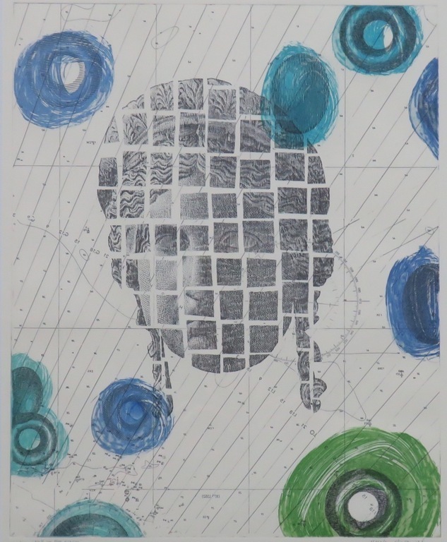 Harald Vlugt: Ets, Pick up her pieces - Ingelijst kopen? Bied vanaf 1!