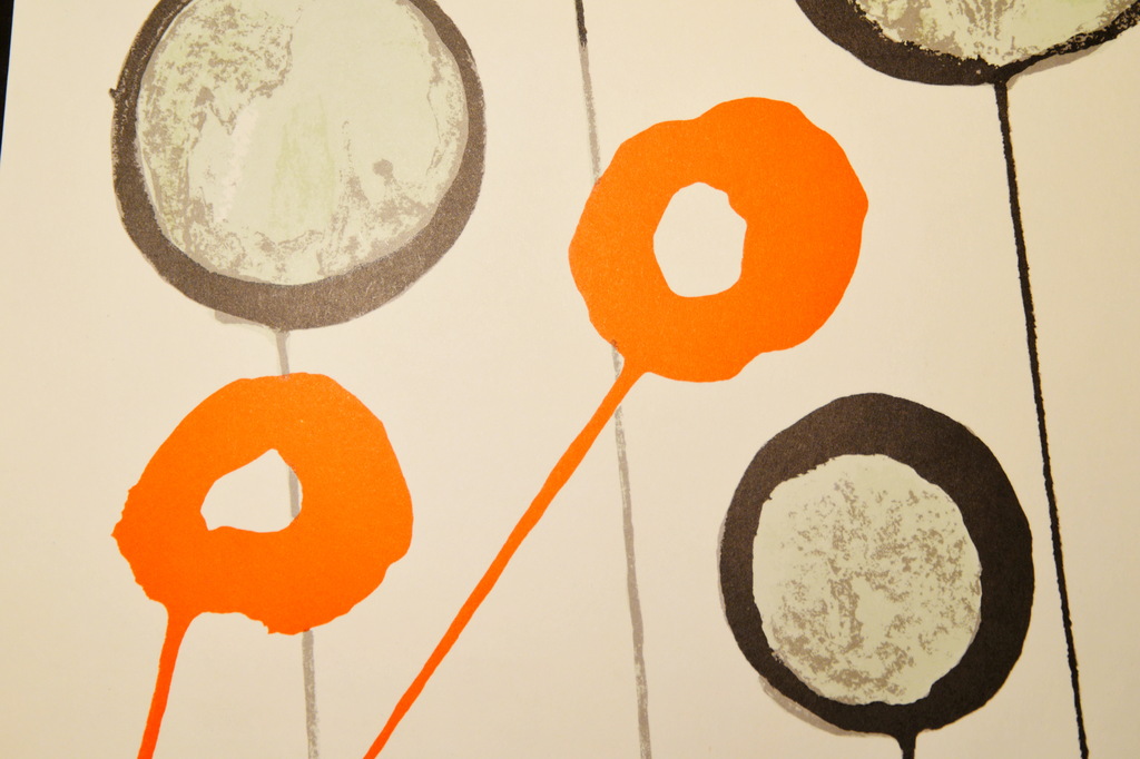 ALEXANDER CALDER kleurenlitho ' Poppies'  DLM 156  Jaar 1966 gelimiteerd 2500 ex kopen? Bied vanaf 65!