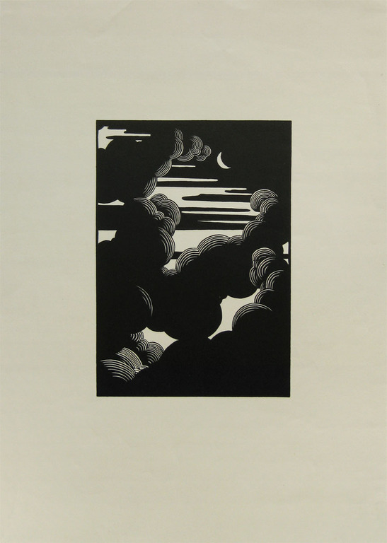 Felix Vallotton - Houtsnede - 1890 - Atelier stempel op achterzijde verkocht voor € 95!