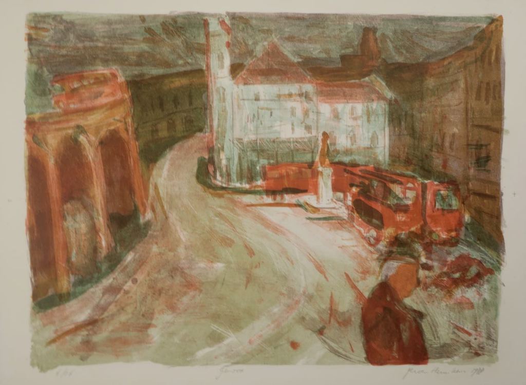 Jeroen Hermkens: Kleurenlitho, Genova kopen? Bied vanaf 27!