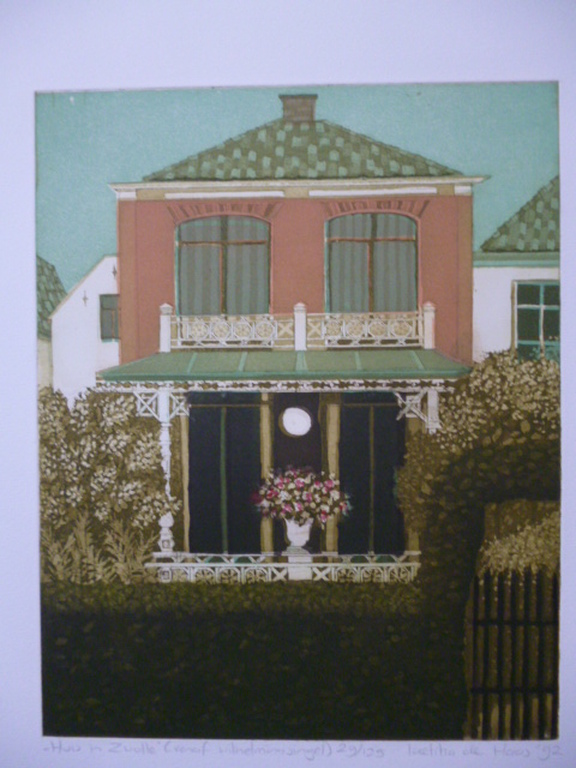 Laetitia de Haas - kleurenets - Huis in Zwolle (Wilhelminasingel) verkocht voor € 50!
