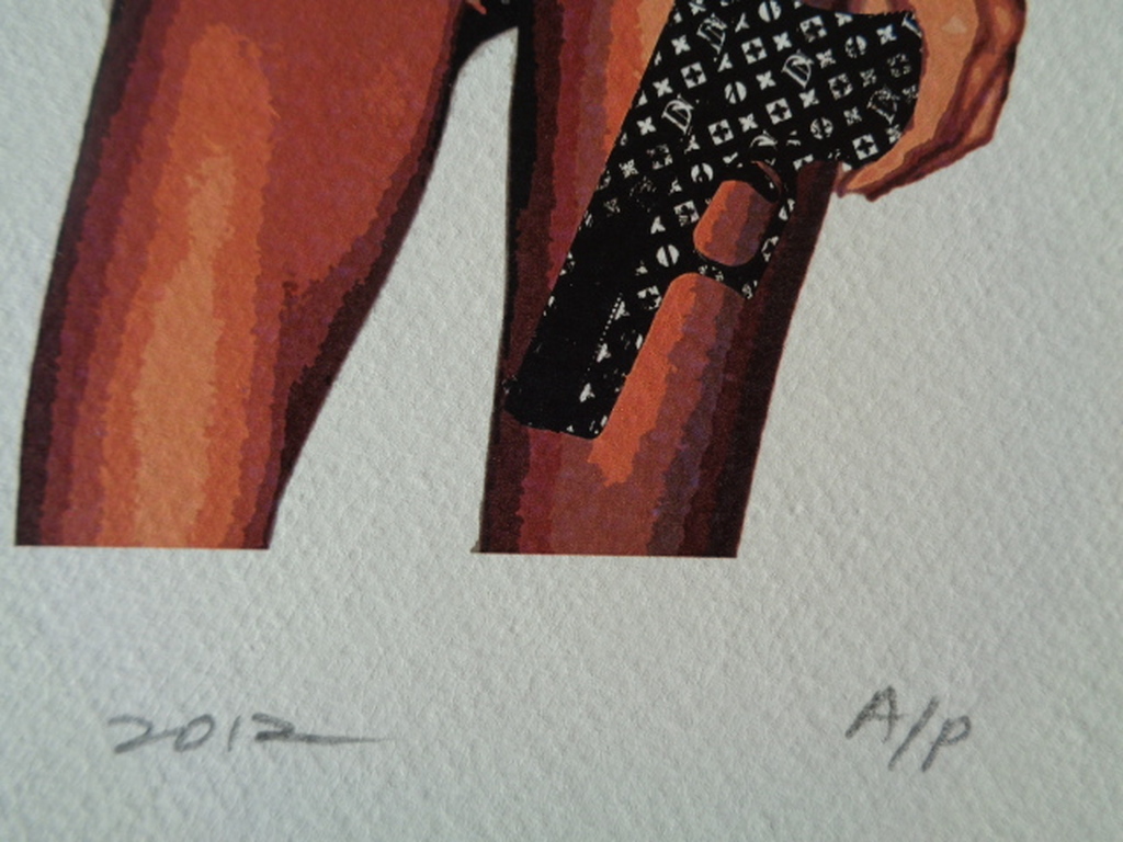 GROTE Fine Art Print,"Secrets", GESIGNEERD en COA, genummerd A/P of 1 t/m 100 kopen? Bied vanaf 1!