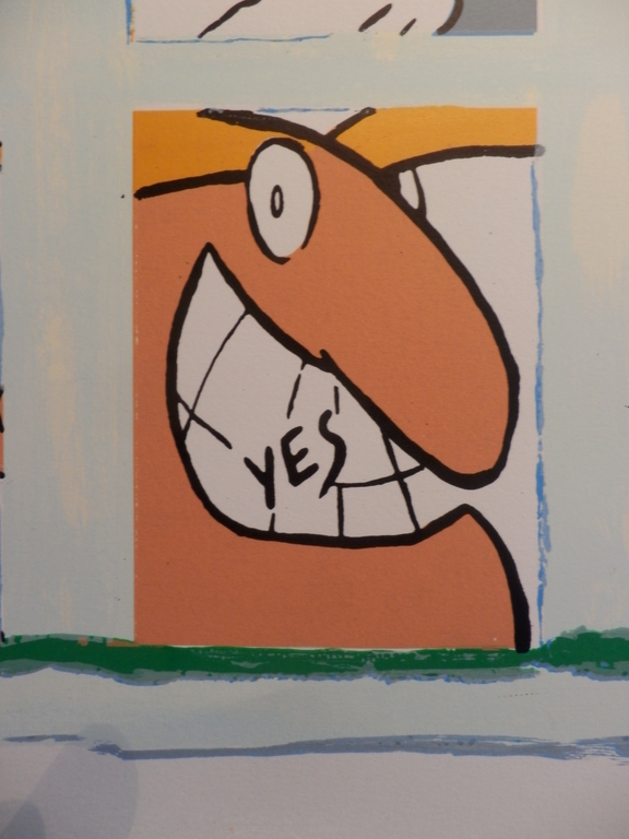 JACOB HERSKIND Gr Zeefdruk(67x90cm)  GOLF  Handgesigneerd kopen? Bied vanaf 45!