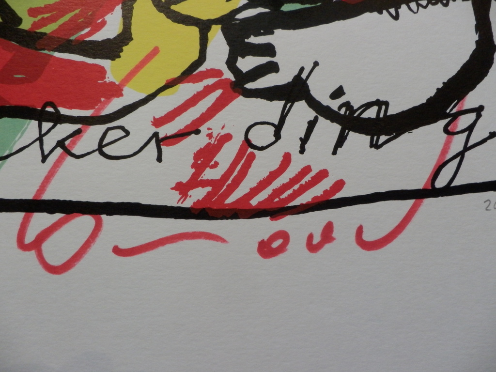 HERMAN BROOD, Gelimiteerde en HANDGESIGNEERDE Zeefdruk  LEKKER DING kopen? Bied vanaf 1!