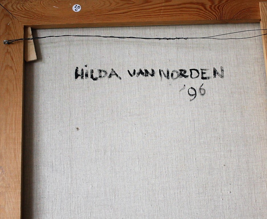 Hilda van Norden (1922-2017) olieverf op doek, interieur kopen? Bied vanaf 100!