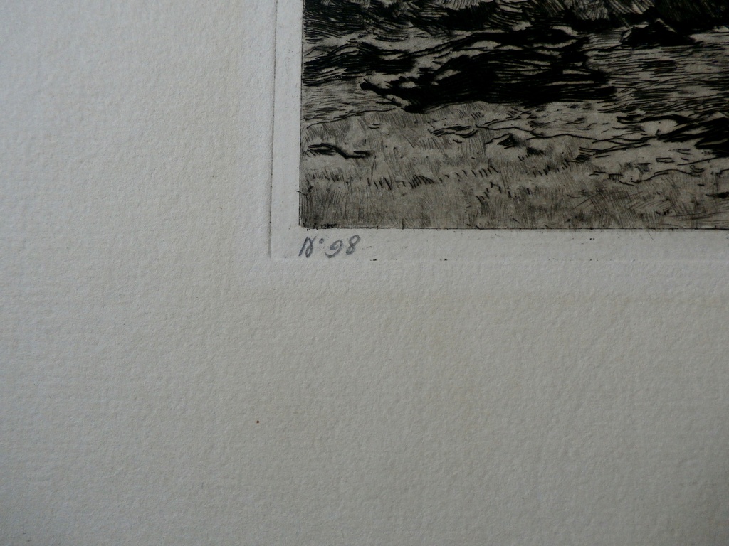 Willem de Zwart - Ets: Hakhout laden 2  kopen? Bied vanaf 55!