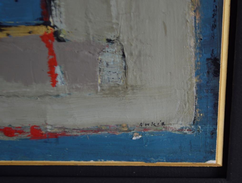 Ankie de Reus (1940 - 2 abstracte composities 'El Libro II+III' gesigneerd,1987 kopen? Bied vanaf 60!