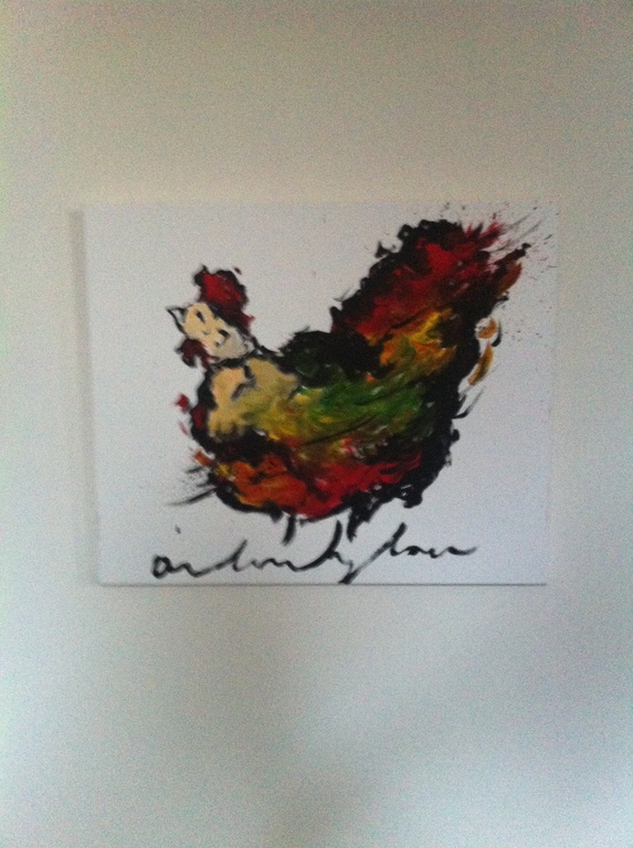 Anton Heyboer, schilderij, gesigneerd, 50x60cm verkocht voor € 159!