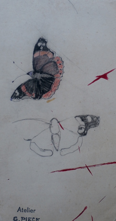 Gretha Pieck - tekening verkocht voor € 75!