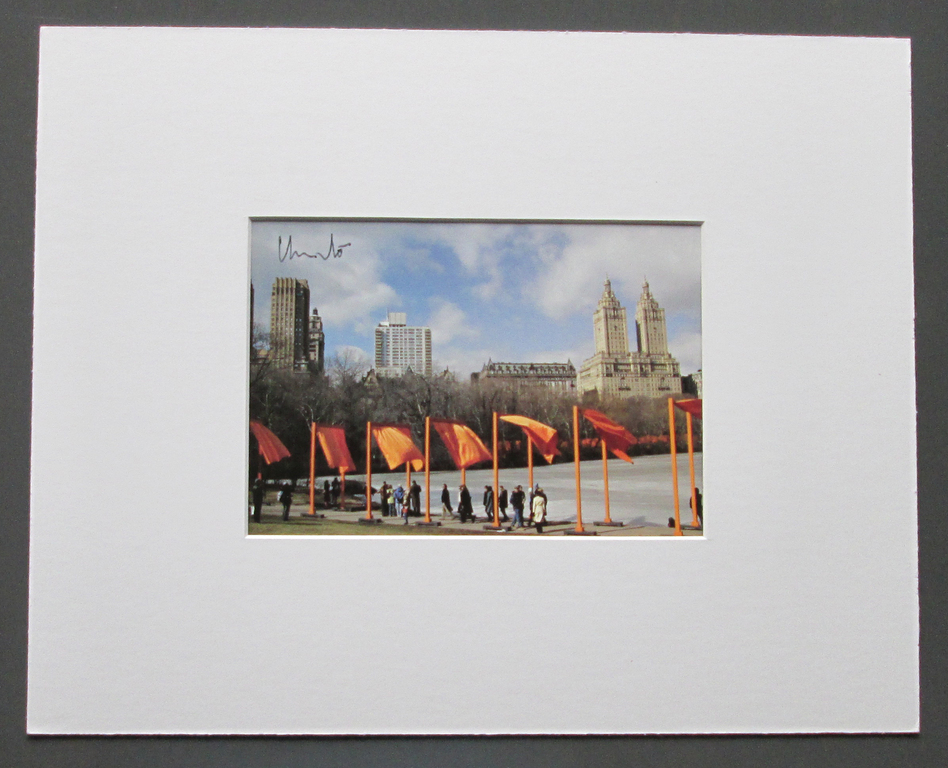 Christo - Project for Central Park, NYC - The Gates - handgesigneerd kopen? Bied vanaf 45!