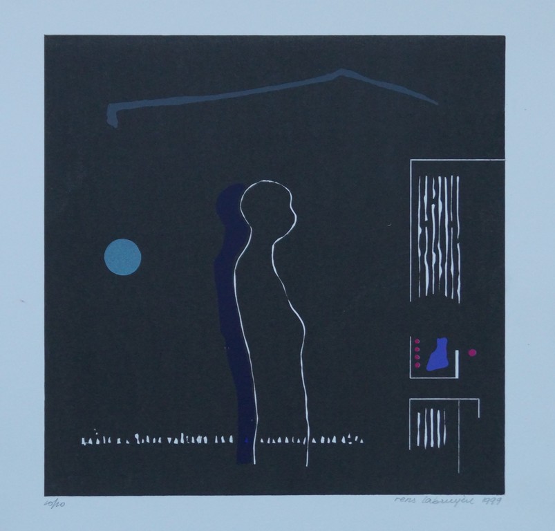 Rens Labyère - gesigneerde zeefdruk - 1999 - 10 ex. kopen? Bied vanaf 1!