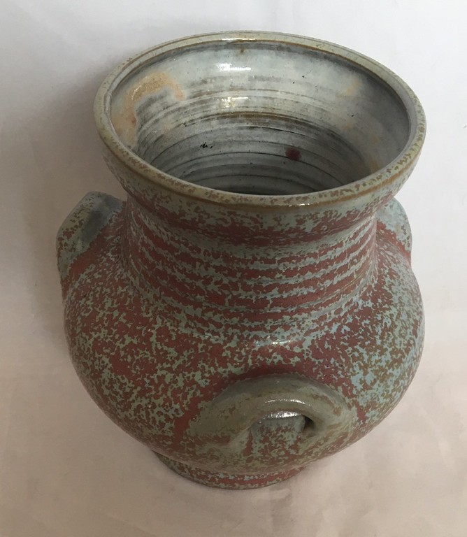 De Olde Kruyk (D.O.K.) Amphoor vaas met lusterglazuur kopen? Bied vanaf 15!