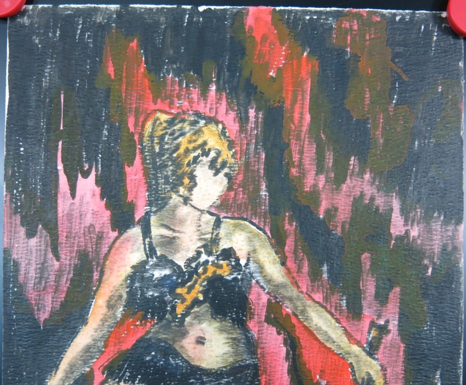 Wim Jurcka: Gouache, Danseres kopen? Bied vanaf 80!