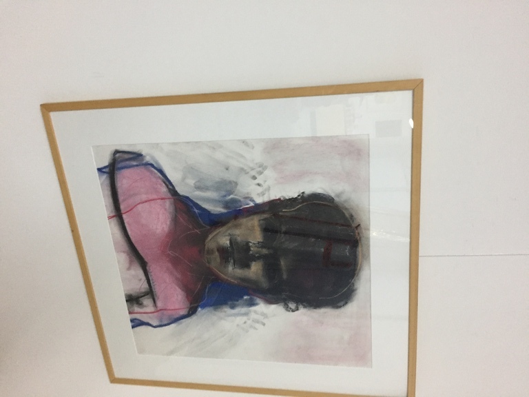 HANS ABBING Originele pastel   z.t. kopen? Bied vanaf 1!