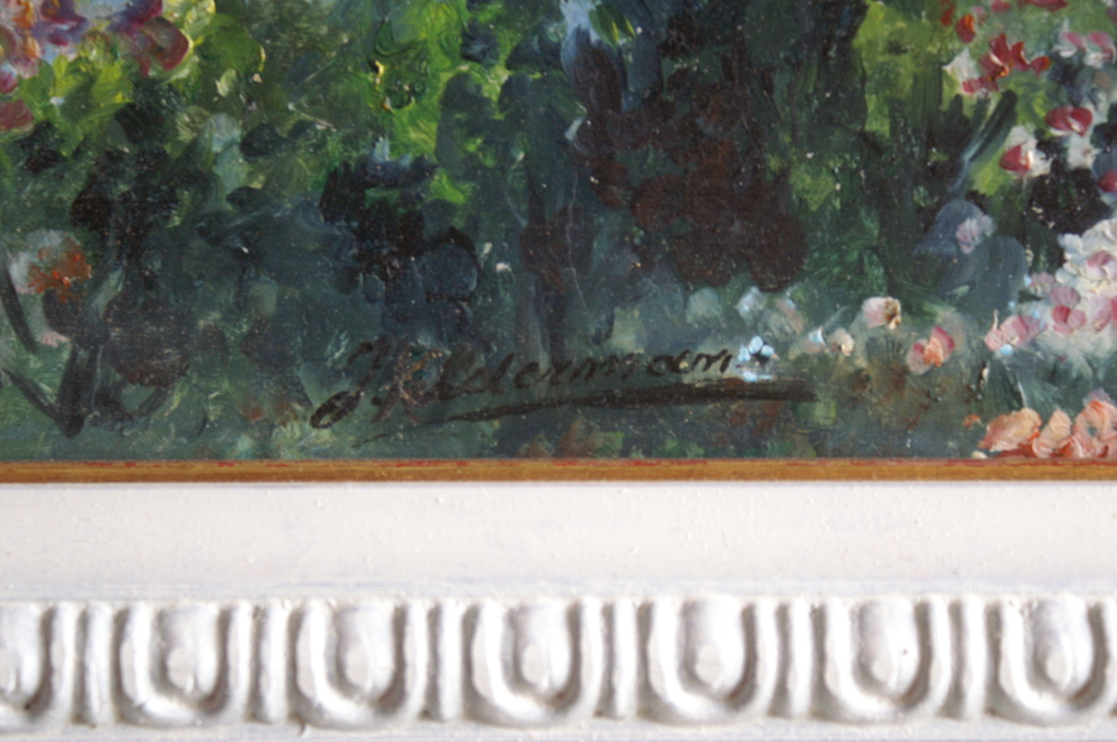 Kelderman, olieverf op board,  mediterraans landschap kopen? Bied vanaf 100!