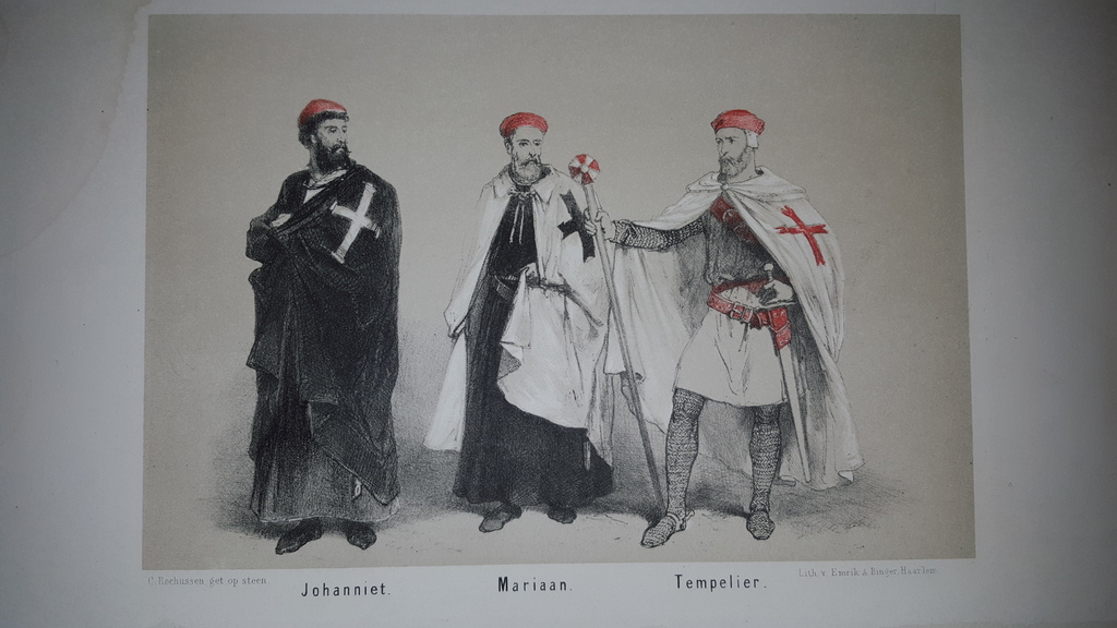 Charles Rochussen (1814-1894) - kleurenlitho - Johanniet, Mariaan en Tempelier kopen? Bied vanaf 19!