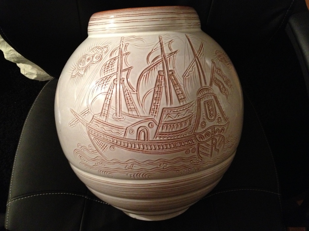 Wim visser bolvaas gemaakt bij de sphinx verkocht voor € 15!