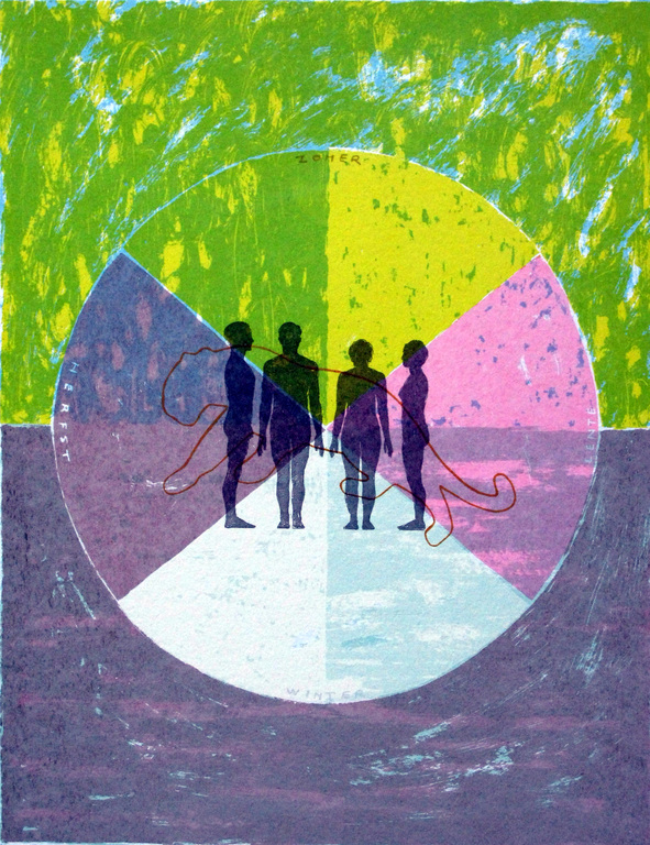 PETER VAN DEN AKKER - modern werk BALANCE - GESIGNEERD. kopen? Bied vanaf 50!