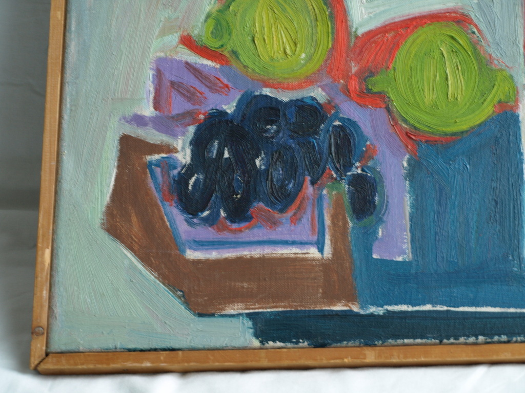 Fred Sieger : Olieverf op doek – Stilleven – gesigneerd & ingelijst – 1949  kopen? Bied vanaf 150!