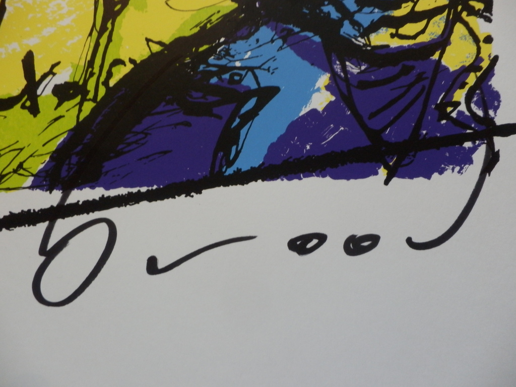 HERMAN BROOD, Gelimiteerde en HANDGESIGNEERDE Zeefdruk  BONO kopen? Bied vanaf 85!