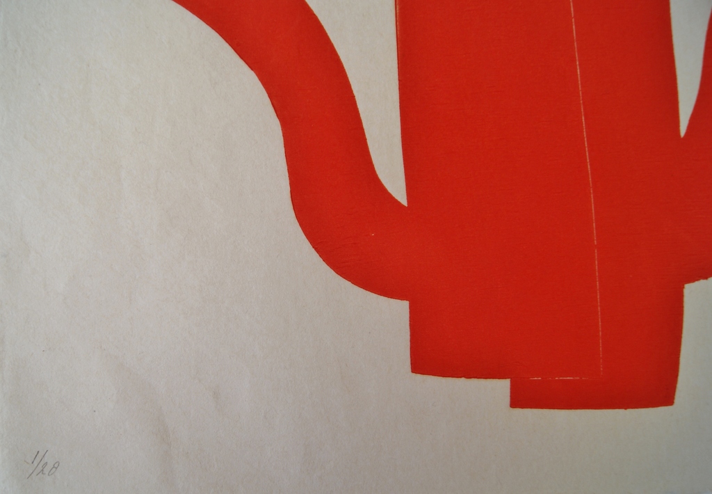 Klaas Gubbels houtdruk uit 2001, oplage 21 ex. kopen? Bied vanaf 385!