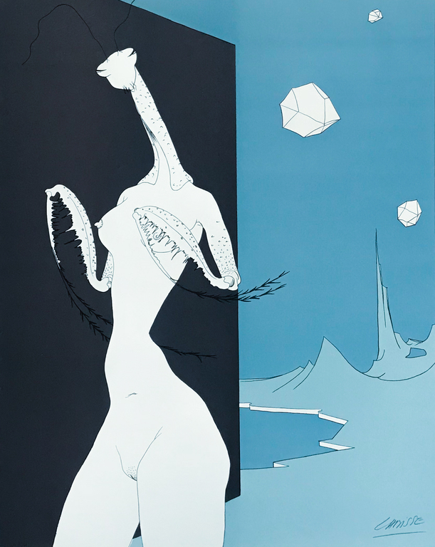 Felix Labisse (1905- 1982) - L' Amante Religieuse - Originele litho - Gesigneerd kopen? Bied vanaf 1!