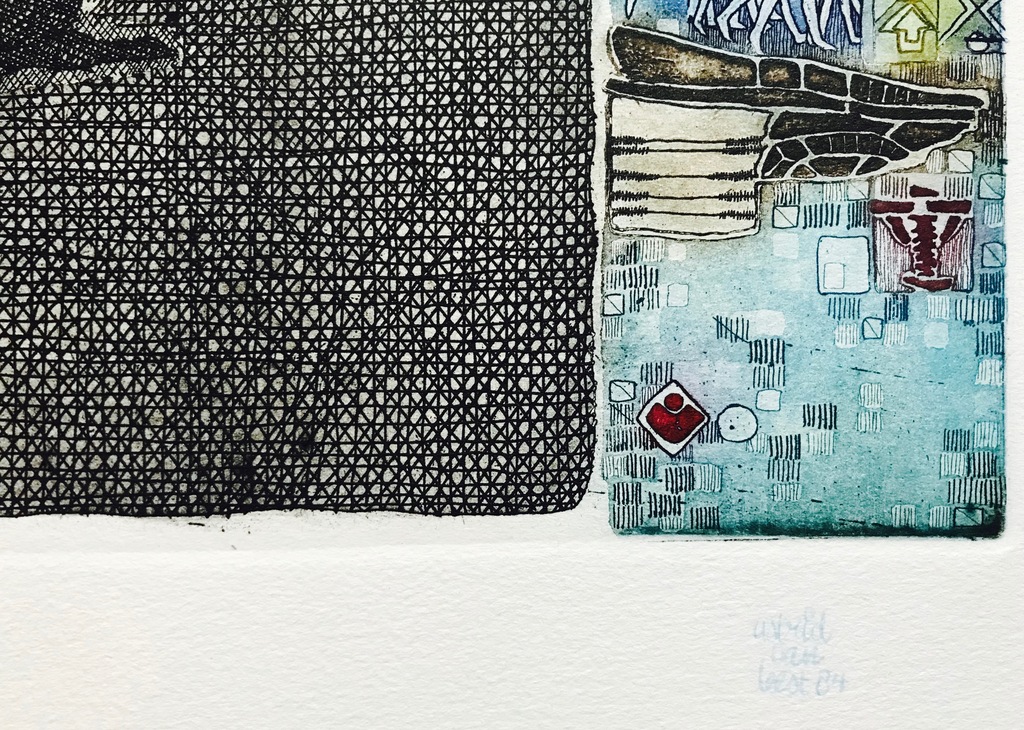 Onbekend kunstenaar - Gesigneerde ets - oplage 30 ex. - 1984 kopen? Bied vanaf 45!