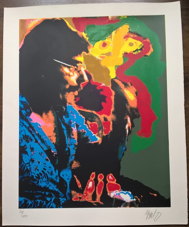 Karel Appel -  gesigneerde zeefdruk - Friday  kopen? Bied vanaf 200!