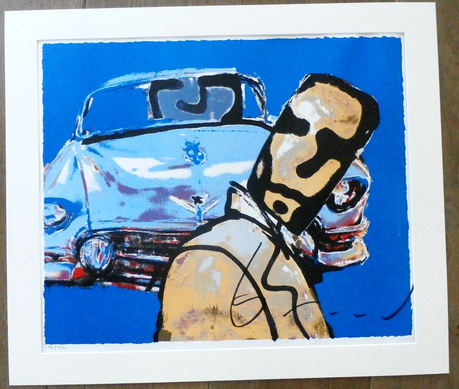 Herman Brood - Zeefdruk: Cadillac Walk  kopen? Bied vanaf 195!