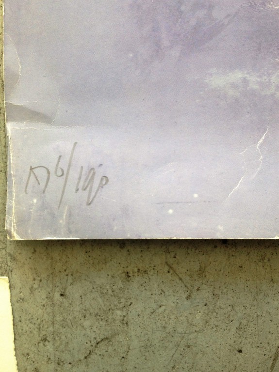 Pieter Engels : Kleurenlitho,Sky Event II kopen? Bied vanaf 1!