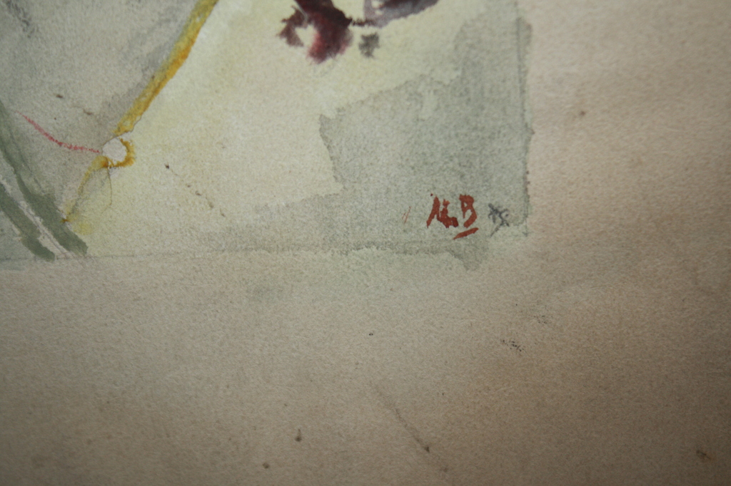 AD BEEKMANS  - AQUAREL CHRISTUS kopen? Bied vanaf 9!