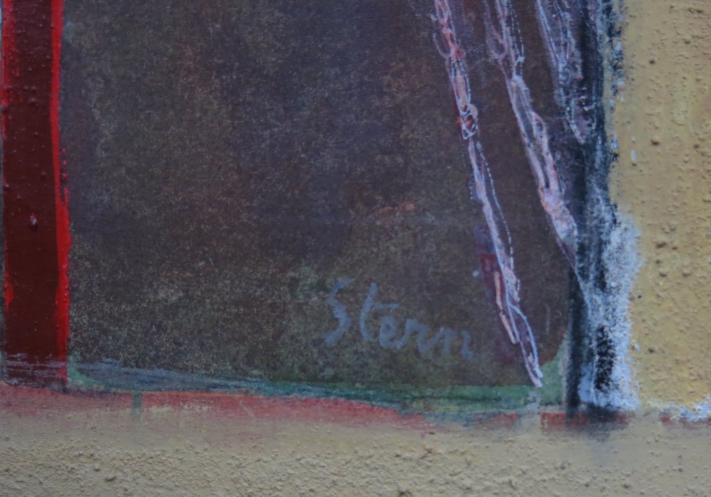 Bernard Stern: Gemengde techniek op doek, La mode en Provence - Ingelijst kopen? Bied vanaf 200!