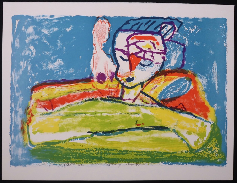 Pieter Defesche: Portfolio met 5 Litho's, Hemelse en Aardse liefde kopen? Bied vanaf 150!