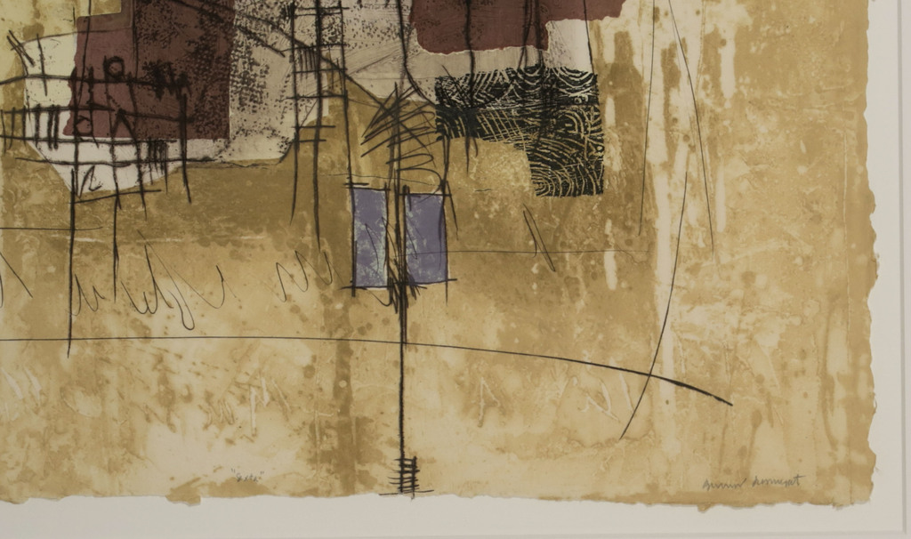 Bernard Remusat: Carborundum, Sexta - Ingelijst kopen? Bied vanaf 70!