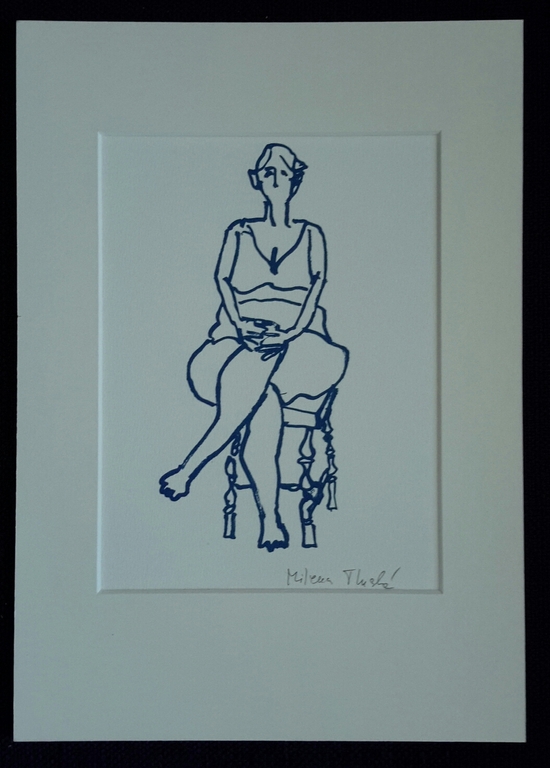 Milena Tlusta, zeefdrukje in p.p. kopen? Bied vanaf 10!