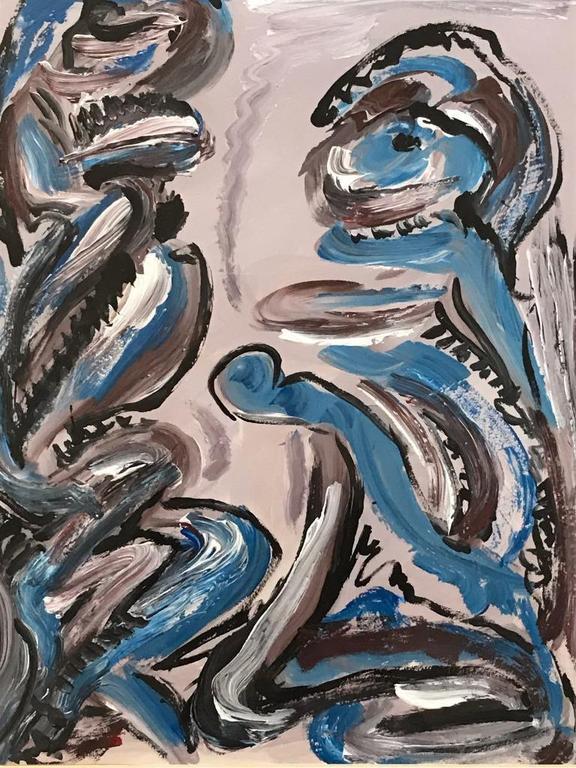 Olav Vorsel (1922) - gouache op papier - gesigneerd kopen? Bied vanaf 120!