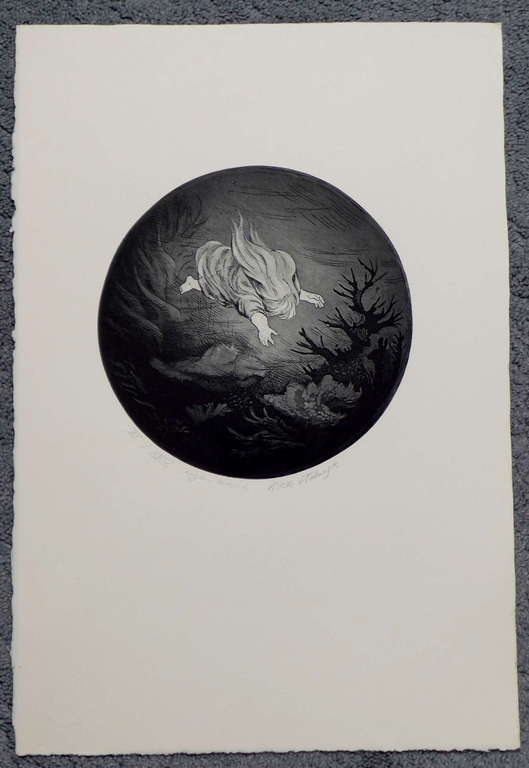 Dick Stolwijk, ets, oplagenummer XI / XXV doorsnede 17 cm. bladformaat 39,4 x 26 kopen? Bied vanaf 40!