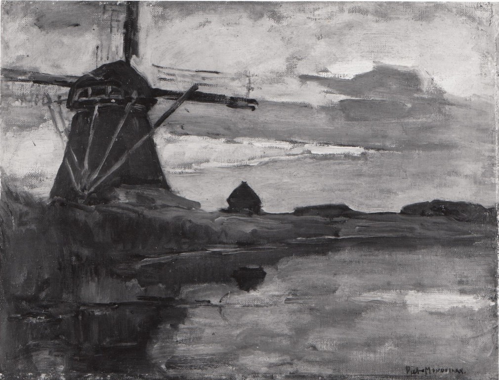 Piet Mondriaan: Onbekende Fotograaf, 2 foto's Huis en Molen aan het Gein kopen? Bied vanaf 1!