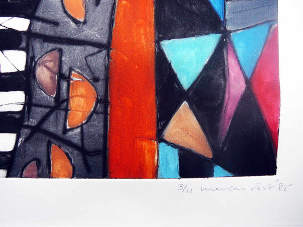 Marion Röst: Geen Titel -keurenets 1985- kopen? Bied vanaf 45!