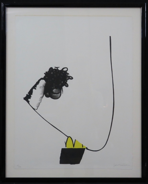 Jon Marten: Litho, Zonder titel - Ingelijst kopen? Bied vanaf 1!