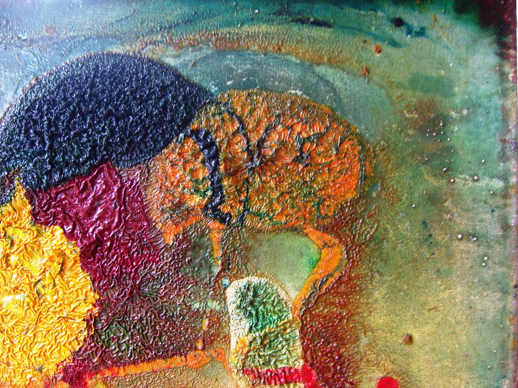 Matt Lamb, abstract topwerk! kopen? Bied vanaf 700!