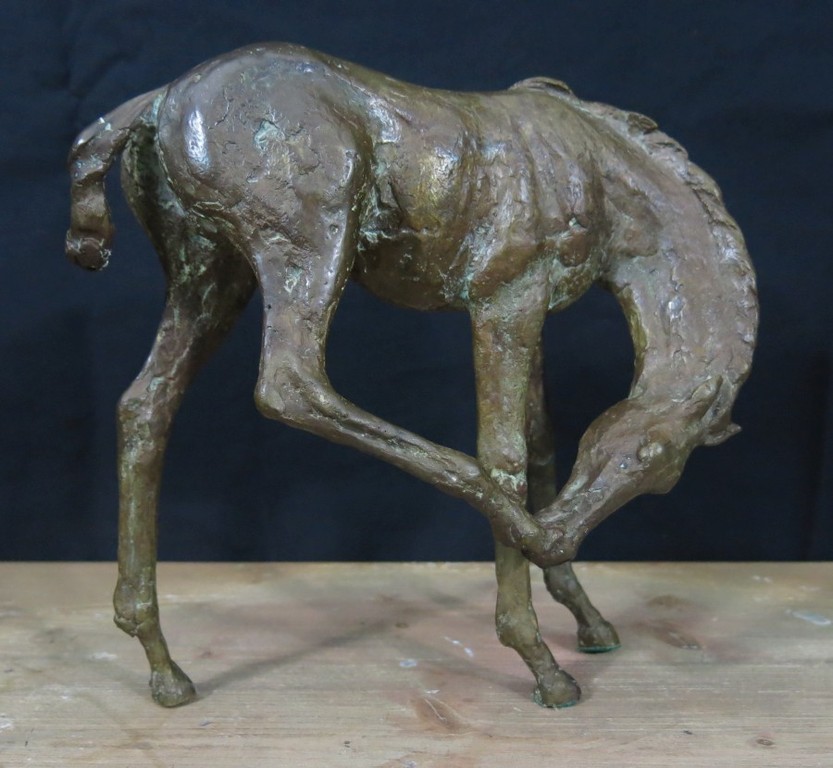 Gabriel Sterk: Bronzen beeld, Poulain kopen? Bied vanaf 500!