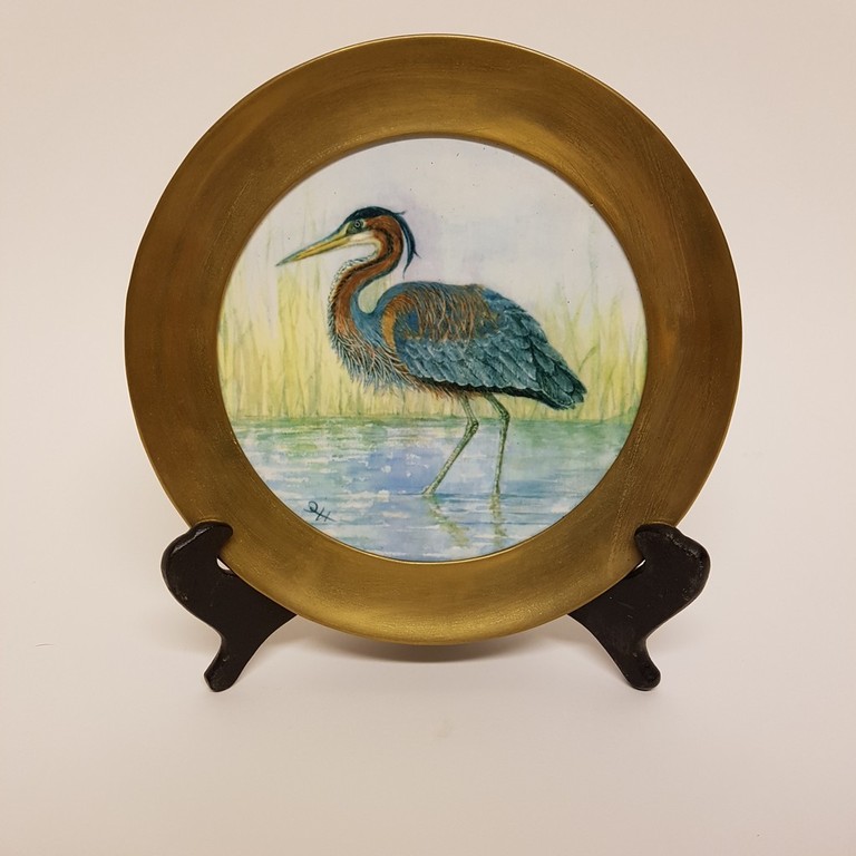 Irene Huller sierbord met messing rand - PurperReiger kopen? Bied vanaf 1!