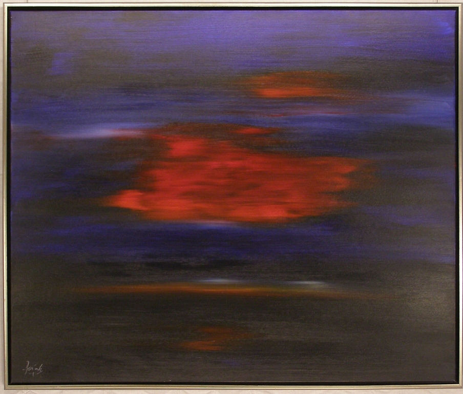 Acryl schilderij van Jorink, ingelijst. kopen? Bied vanaf 100!