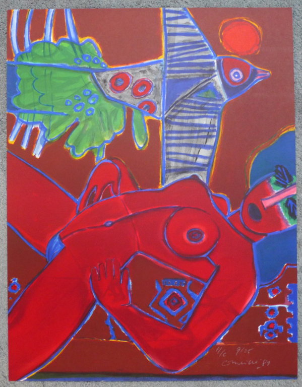 Corneille, litho uit 1981 verkocht voor € 411!